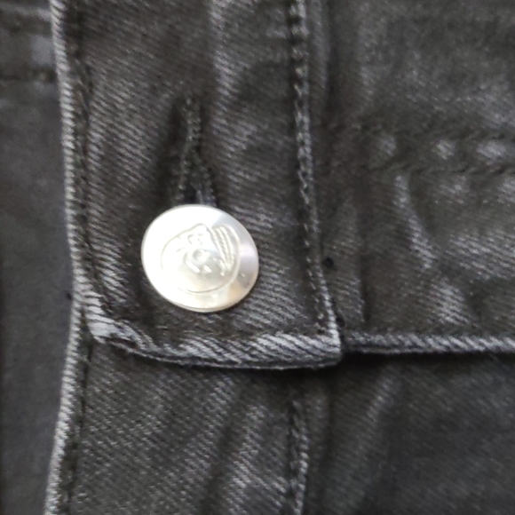 Cheap Monday skinny fit vintage black jeans size 34/34 - Picture 2 of 8